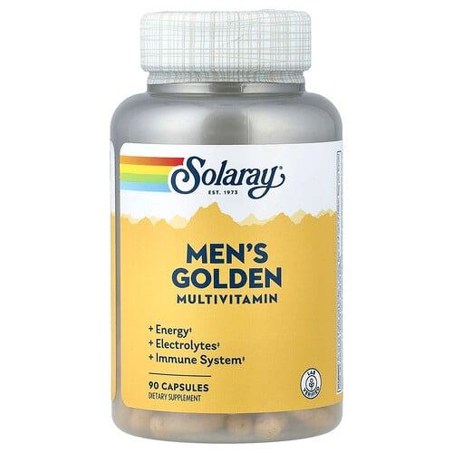 Solaray Men S Golden Multivitamin 90 Capsules