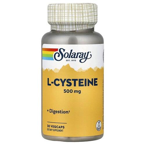 Solaray L Cysteine 500 Mg 30 Vegcaps product image