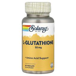 Solaray L Glutathione 50 Mg 60 Vegcaps
