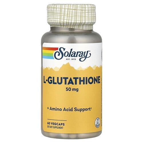 Solaray L Glutathione 50 Mg 60 Vegcaps