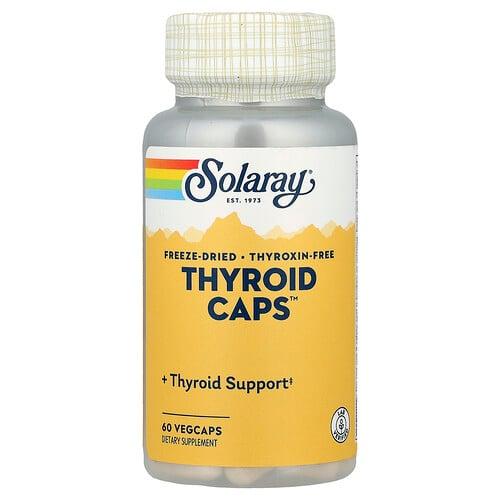 Solaray Thyroid Caps Freeze Dried 60 Vegcaps