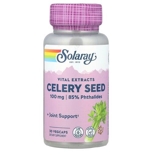 Solaray Vital Extracts Celery Seed 30 Vegcaps