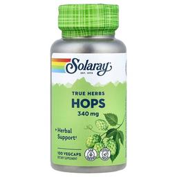 Solaray True Herbs Hops 340 Mg 100 Vegcaps