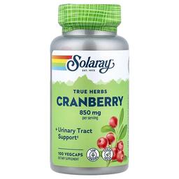 Solaray True Herbs Cranberry 100 Vegcaps 425 Mg Per Capsule