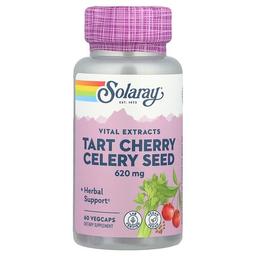 Solaray Tart Cherry Celery Seed 60 Vegcaps