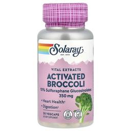 Solaray Vital Extracts Activated Broccoli 350 Mg 30 Vegcaps