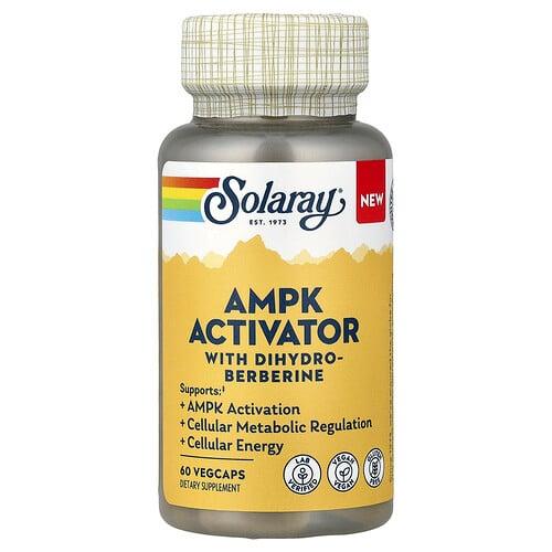Solaray Ampk Activator With Dihydroberberine 60 Vegcaps