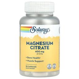 Solaray Magnesium Citrate 90 Capsules 133 Mg Per Capsule