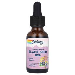 Solaray Vital Extracts Black Seed Oil 1 Fl Oz 30 Ml