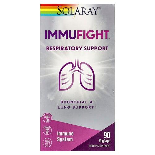 Solaray Immufight Respiratory Support 90 Vegcaps