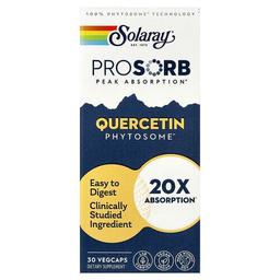 Solaray Quercetin Phytosome 30 Vegcaps 250 Mg Per Vegcap