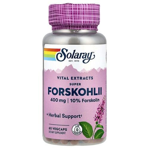 Solaray Super Forskohlii 400 Mg 60 Vegcaps