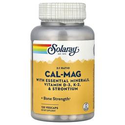 Solaray 2 1 Ratio Cal Mag 120 Vegcaps