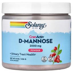 Solaray Cranactin D Mannose Powder 8 Oz 226 G
