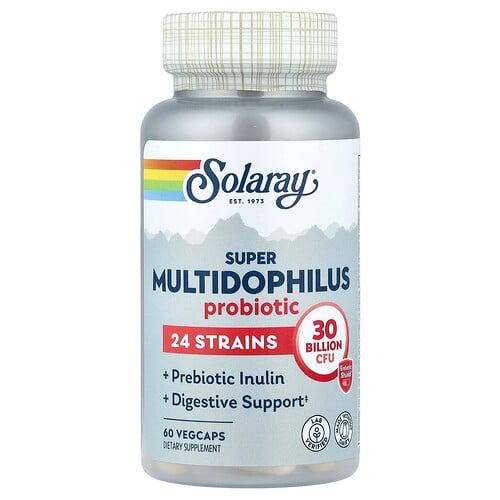 Solaray Super Multidophilus Probiotic 60 Vegcaps