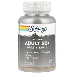 Solaray Once Daily Adult 50 Multivitamin 90 Vegcaps
