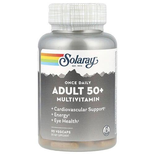 Solaray Once Daily Adult 50 Multivitamin 90 Vegcaps