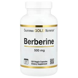 California Gold Nutrition Berberine Hci 500 Mg 120 Veggie Capsules
