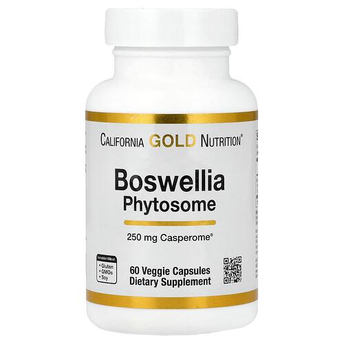 California Gold Nutrition Boswellia Serrata Phytosome With Sunflower Lecithin 250 Mg 60 Veggie Capsules product image