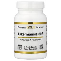 California Gold Nutrition Akkermansia 30b 30 Veggie Capsules 150 Mg Per Capsule