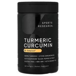 Sports Research Turmeric Curcumin 120 Softgels