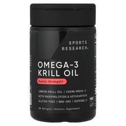 Sports Research Omega 3 Krill Oil 30 Softgels