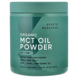 Sports Research Organic Mct Oil Powder 10 6 Oz 300 G