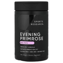 Sports Research Evening Primrose Mini Gels 240 Softgels