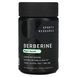 Sports Research Berberine 60 Veggie Capsules 500 Mg Per Capsule