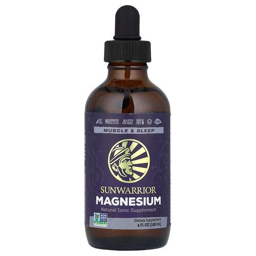 Sunwarrior Magnesium 4 Fl Oz 118 Ml