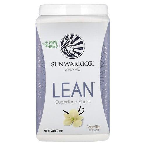 Sunwarrior Lean Superfood Shake Vanilla 1 59 Lb 720 G