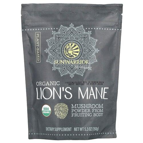 Sunwarrior Be Well Organic Lion S Mane 5 3 Oz 150 G