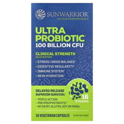 Sunwarrior Ultra Probiotic 30 Vegetarian Capsules