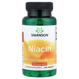 Swanson Vitamins Niacin 100 Mg 250 Tablets