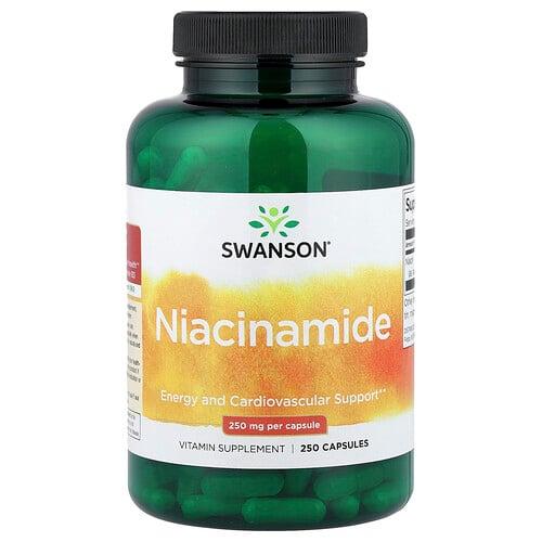 Swanson Vitamins Niacinamide 250 Mg 250 Capsules product image