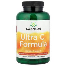 Swanson Vitamins Ultra C Formula 250 Capsules