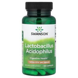 Swanson Vitamins Lactobacillus Acidophilus 1 Billion Cfu 100 Capsules