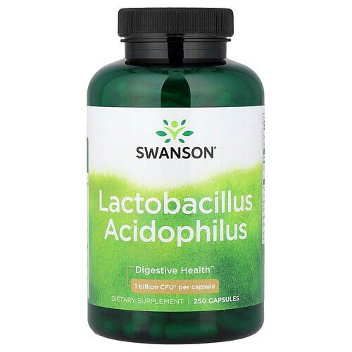 Swanson Vitamins Lactobacillus Acidophilus 1 Billion Cfu 250 Capsules