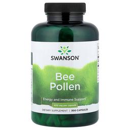 Swanson Vitamins Bee Pollen 400 Mg 300 Capsules