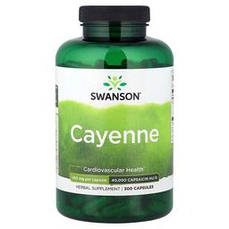Swanson Vitamins Cayenne 450 Mg 300 Capsules