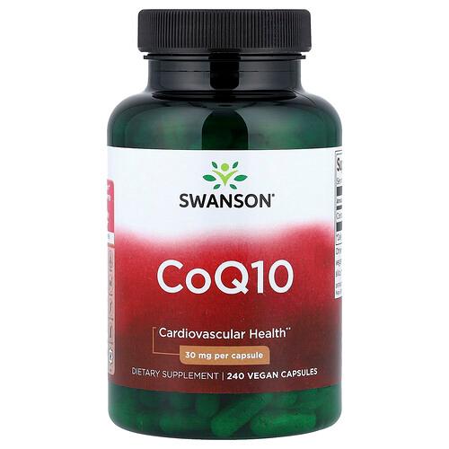 Swanson Vitamins Coq10 30 Mg 240 Vegan Capsules product image