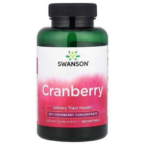 Swanson Vitamins Cranberry 180 Softgels