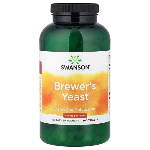 Swanson Vitamins Brewer S Yeast 500 Tablets