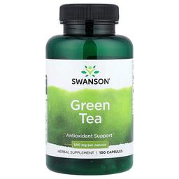 Swanson Vitamins Green Tea 500 Mg 100 Capsules