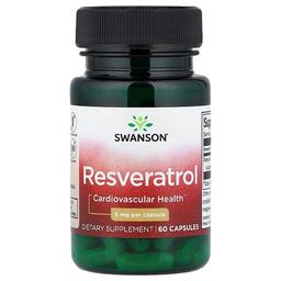 Swanson Vitamins Resveratrol 5 Mg 60 Capsules