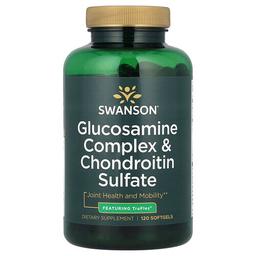 Swanson Vitamins Glucosamine Complex Chondroitin Sulfate 120 Softgels