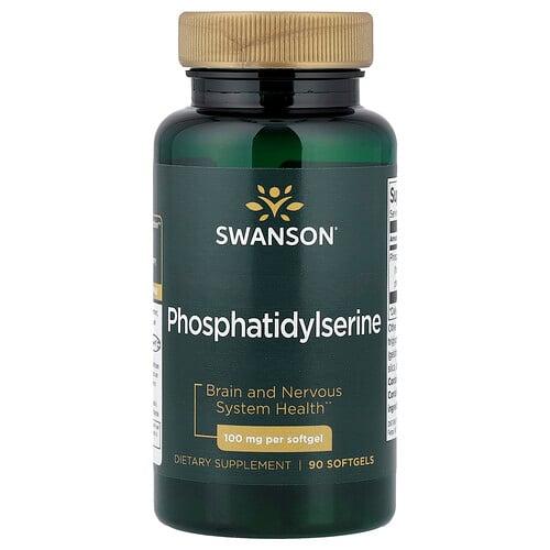 Swanson Vitamins Phosphatidylserine 100 Mg 90 Softgels