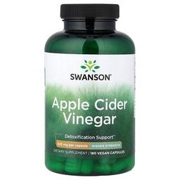 Swanson Vitamins Apple Cider Vinegar Higher Strength 180 Vegan Capsules 625 Mg Per Capsule