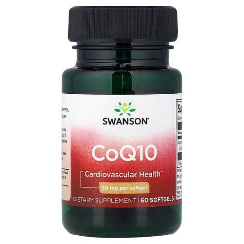 Swanson Vitamins Coq10 30 Mg 60 Softgels product image