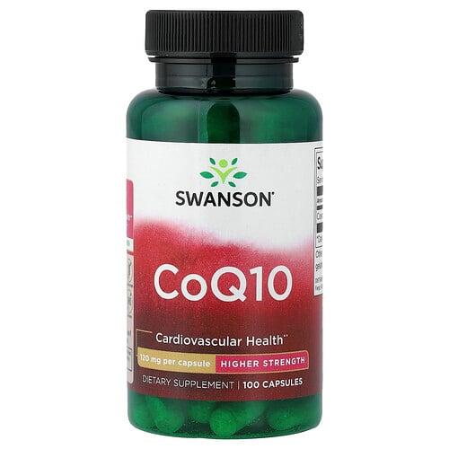 Swanson Vitamins Coq10 120 Mg 100 Capsules